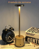 Luminária de Mesa LED Aconchegante – Conforto Visual para Sala e Quarto - Angel & Home