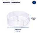 Organizador Giratório Porta Tempero Multiuso De Armário Cozinha Geladeira - Angel & Home