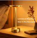 Luminária de Mesa LED Sem Fio Touch Recarregável - Angel & Home - Angel & Home