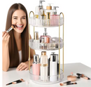 Organizador de Maquiagem Giratório 2/3 Andares - Skincare e Perfumes