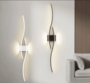 Arandela de Parede Interna para Quarto/Sala LED Curva