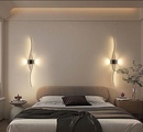Arandela de Parede Interna para Quarto/Sala LED Curva