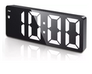 Despertador Digital Espelhado em LED com Controle de Som e Tela Grande