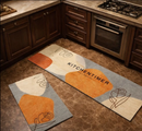 Kit 2 Tapete para Cozinha Antiderrapante Absorvente - Kitchentimer