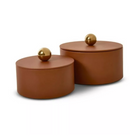 Kit 2 Caixinhas Decorativas Organizadoras Multiuso Porta Joias Em MDF