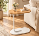 Mesa de Apoio Lateral para Sofá e Cama | Mesa de Canto para Notebook, café e Decoração