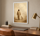 Quadro Decorativo Religioso Pastoreio para Sala/Quarto