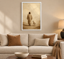 Quadro Decorativo Religioso Pastoreio para Sala/Quarto