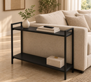 Mesinha de Canto Lateral 2 Níveis Retangular Black