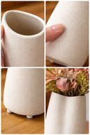 Vaso Decorativo de Cerâmica Orgânico- Sala decoração - Angel & Home