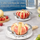 Fatiador de Maçãs em Aço Inox com 8 Lâminas – Corte Rápido, Uniforme e Sem Bagunça - Angel & Home
