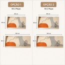 Kit 2 Tapete para Cozinha Antiderrapante Absorvente - Kitchentimer