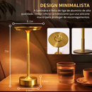 Luminária de Mesa LED Sem Fio Touch Recarregável - Angel & Home - Angel & Home