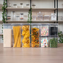 Kit de 8 Potes Herméticos Porta-Mantimentos – Despensa Organizada e Alimentos Mais Frescos no Dia a Dia - Angel & Home