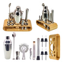 Kit Barman 12 Peças com Coqueteleira  – Drinks Perfeitos e Experiência de Bar em Casa - Angel & Home