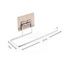 Papel toalha de mesa vertical para cozinha da Angel & Home, com padrão decorativo para mesas e eventos domésticos.