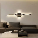 Arandela de Parede Interna para Quarto/Sala LED Curva