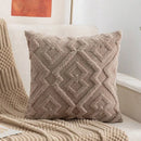 Capa de almofada de tricô para sofá, decorativa e de luxo, da marca Angel & Home, com textura aconchegante e design elegante.