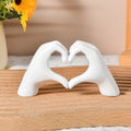 Escultura Decorativa Abstrata Mão Love - Decoração - Angel & Home
