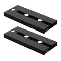 Suporte para taças de vinho Under Cabinet Angel & Home, fixado sob armário, com taças de vidro penduradas e organizadas.