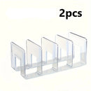 Kit de 2 organizadores de bolsas em acrílico transparente da Angel & Home, suporte para bolsas e carteiras.
