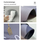 Tapete para cozinha antiderrapante e absorvente na cor bege neutro, da marca Angel & Home, com superfície macia e segura.