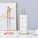 Papel toalha de mesa vertical para cozinha da marca Angel & Home, com padrão decorativo para ambientes domésticos.