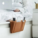 Organizador lateral de cama multifuncional Angel & Home com compartimentos para armazenamento e fácil acesso.