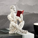 Escultura Decorativa O Leitor Estatueta  - Decoração - Angel & Home