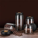 Pote a vácuo Angel & Home com vedação total para armazenamento de café, mostrando o recipiente com tampa hermética.