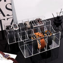 Organizador de cintos em acrílico com 3, 5 ou 7 divisórias, ideal para gravatas e acessórios, da Angel & Home.