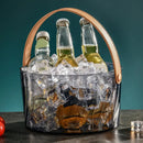 Balde de gelo premium Angel & Home para festas e eventos, feito de material resistente e com capacidade para bebidas geladas