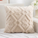 Capa de almofada de tricô para sofá decorativa de luxo, com textura aconchegante, da marca Angel & Home.