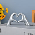 Escultura Decorativa Abstrata Mão Love - Decoração - Angel & Home