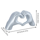 Escultura Decorativa Abstrata Mão Love - Decoração - Angel & Home