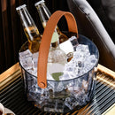 Balde de gelo premium da Angel & Home com acabamento elegante, ideal para festas e eventos sofisticados
