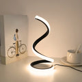 Luminária de Mesa LED para Quarto/Sala Espiral - Decoração - Angel & Home