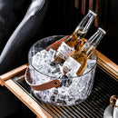 Balde de gelo premium Angel & Home para festas e eventos, feito de material resistente e elegante, com capacidade para várias garrafas