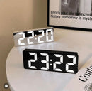 Despertador Digital Espelhado em LED com Controle de Som e Tela Grande - Angel & Home