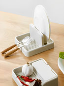 Organizador de Cozinha 5 em 1 | Suporte para Tampas, Panelas, Talheres e Porta-Temperos