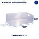 Kit Organizador Multiuso Plasútil – Guarda e Conserva para Geladeira, Despensa e Cozinha - Angel & Home