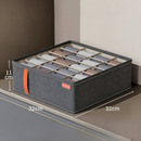 Caixa organizadora dobrável Angel & Home para meias, roupas íntimas e calças jeans, ideal para guardar e organizar o guarda-roupa.