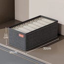Caixa organizadora dobrável Angel & Home para roupas íntimas, meias e calças jeans, ideal para guarda-roupa organizado.