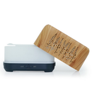 Difusor Umidificador Aromatizador NA COR MADEIRA com Simulador de Chamas Lareira LED - Transforme Seu Espaço com Ambiente Aconchegante e Relaxante