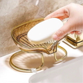 Saboneteira De Pia Escorra A Caixa De Sabão Para Banheiro Com Suporte metal - Angel & Home