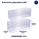 Kit Organizador Multiuso Plasútil – Guarda e Conserva para Geladeira, Despensa e Cozinha - Angel & Home