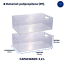 Kit Organizador Multiuso Plasútil – Guarda e Conserva para Geladeira, Despensa e Cozinha - Angel & Home