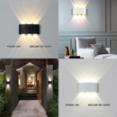 Arandela de Parede Externa/Interna luminária LED - Pague 1  e LEVE 2