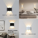 Arandela de Parede Externa/Interna luminária LED - Pague 1  e LEVE 2