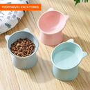 Comedouro Bebedouro Elevado Anti Engasgo Pet Gato Cachorro Kit e Unidade